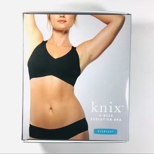 Knix V-Neck Evolution Wire Free Bra 38-40C 36-38D